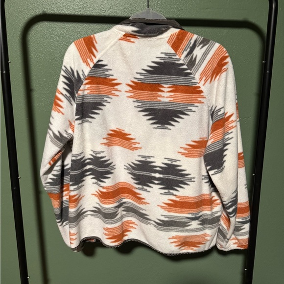 Aztec Pattern Fleece Jacket - Picture 3 of 5
